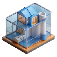 sumptuous distinctive Architectural section drawing detail, NO BACKGROUND with Transparent Background. png