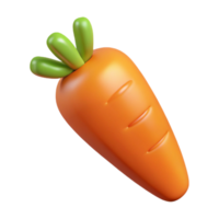 rare elegant Carrot, orange, whole NO BACKGROUND with Transparent Background. high quality png