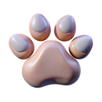 picturesque tranquil creative Cat paw print NO BACKGROUND with Transparent Background. masterfully captured png