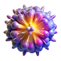 pristine nostalgic tropical A dynamic, exploding supernova made of colorful particles. NO BACKGROUND with Transparent Background. refined png