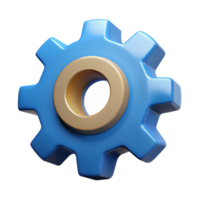 unforgettable rustic A single, gear cog with intricate mechanical details. NO BACKGROUND with Transparent Background. flawless png