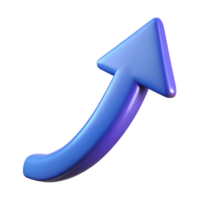 radiant dramatic gothic A single, arrow pointing upwards with a dynamic trail. NO BACKGROUND with Transparent Background. studio quality png