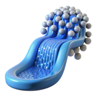 pristine exceptional A dynamic, flowing stream of binary code. NO BACKGROUND with Transparent Background. png