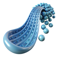 memorable modern A dynamic, flowing stream of binary code. NO BACKGROUND with Transparent Background. 4K png