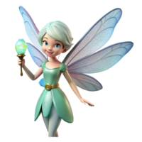 unforgettable minimalist A delicate fairy with iridescent wings, holding a firefly, NO BACKGROUND with Transparent Background. handcrafted png