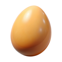 picturesque surreal A single, fresh egg. NO BACKGROUND with Transparent Background. premium png