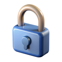 picturesque rustic A single, open padlock. NO BACKGROUND with Transparent Background. luxury png
