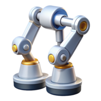 serene sought-after A robotic surgical tool with multiple articulated arms. NO BACKGROUND with Transparent Background. png
