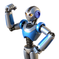 unparalleled elegant A robotic exoskeleton arm with enhanced strength capabilities. NO BACKGROUND with Transparent Background. gallery standard png