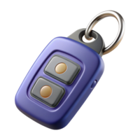 striking contemporary A high-tech key fob with remote access capabilities. NO BACKGROUND with Transparent Background. top-tier png