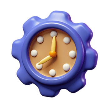 fredlig utmärkt en stiliserade klocka ansikte med förvrängd tal och händer. Nej bakgrund med transparent bakgrund. sakkunnigt skott png