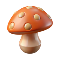 striking reflective modern A single, detailed mushroom cap with intricate textures. NO BACKGROUND with Transparent Background. high resolution png