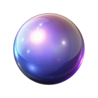 spectacular ethereal retro A single, glowing orb of pure magic. NO BACKGROUND with Transparent Background. artisan png