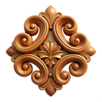 spectacular signature Victorian gingerbread trim, ornate woodwork, detailed scrollwork. NO BACKGROUND with Transparent Background. png