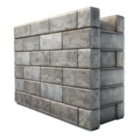 serene bold avant-garde Concrete wall, textured surface, industrial design. NO BACKGROUND with Transparent Background. gallery standard png