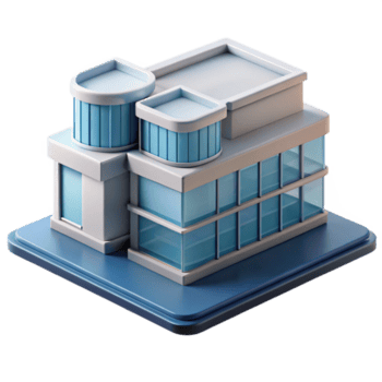misterioso espléndido arquitectónico modelo, escala modelo, edificio diseño. No antecedentes con transparente antecedentes. auténtico png