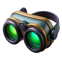 hypnotic notable Cyberpunk goggles with night vision capabilities, NO BACKGROUND with Transparent Background. png