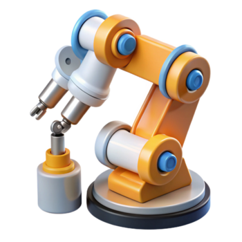 impresionante memorable avanzado robótico brazo con intercambiable herramientas, No antecedentes con transparente antecedentes. png