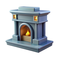 mesmerizing tropical Architectural sketch of a fireplace mantel NO BACKGROUND with Transparent Background. perfect clarity png