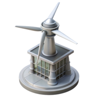 remarkable minimalist Architectural sketch of a wind turbine tower NO BACKGROUND with Transparent Background. original png