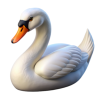 standout gothic A swan, mute swan, NO BACKGROUND with Transparent Background. impeccable png
