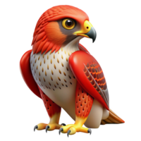 nostalgic breathtaking A hawk, red-tailed hawk, NO BACKGROUND with Transparent Background. sharp png