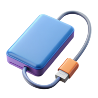 mesmerizing nordic External hard drive with USB cable NO BACKGROUND with Transparent Background. luxury png