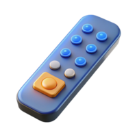 memorable impressionist Smart TV remote control NO BACKGROUND with Transparent Background. luxury png