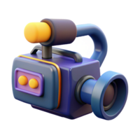 splendid inspired camera with microphone NO BACKGROUND with Transparent Semiconductor Background. png