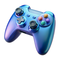 mesmerizing mid-century Gaming console controller NO BACKGROUND with Transparent Background. refined png