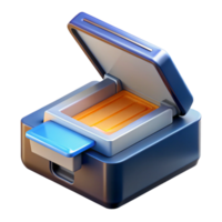 magnificent celebrated Scanner with document feeder NO BACKGROUND with Transparent Background. png