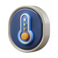 romantic splendid Smart thermostat with temperature display NO BACKGROUND with Transparent Background. professional png