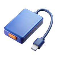 stunning ethereal rustic External hard drive with USB cable NO BACKGROUND with Transparent Background. 4K png