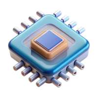 majestic romantic nordic Microchip with intricate circuitry NO BACKGROUND with Transparent Background. handcrafted png