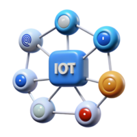 unforgettable avant-garde Internet of Things network diagram NO BACKGROUND with Transparent Background. detailed png