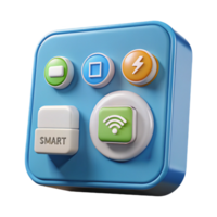 splendid avant-garde Smart home automation control panel NO BACKGROUND with Transparent Background. artisan png