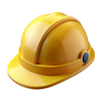 mesmerizing distinctive Safety helmet hard hat yellow, NO BACKGROUND with Transparent Background. png