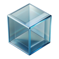 sought-after mid-century Glass block, clear, NO BACKGROUND with Transparent Background. top-tier png