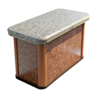 serene sought-after Countertop, granite, NO BACKGROUND with Transparent Background. png