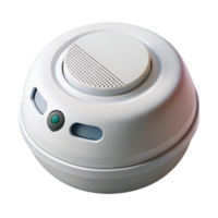 striking remarkable Carbon monoxide detector, white, NO BACKGROUND with Transparent Background. png