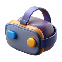 picturesque energetic traditional Virtual reality headset with integrated sensors NO BACKGROUND with Transparent Background. original png