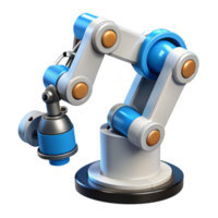picturesque avant-garde Advanced robotic arm with multiple joints NO BACKGROUND with Transparent Background. impeccable png