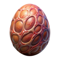 stunning inspired Alien creature egg with pulsating veins NO BACKGROUND with Transparent Background. png