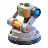rare abstract Advanced robotic probe with retractable sensors NO BACKGROUND with Transparent Background. sharp png