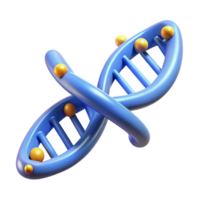 wonderful notable Alien DNA strand with glowing nucleotides NO BACKGROUND with Transparent Background. png