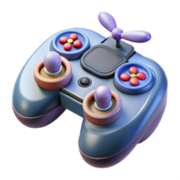 reflective splendid Futuristic drone controller with joystick and buttons NO BACKGROUND with Transparent Background. exclusive png