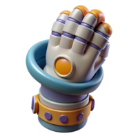 sought-after traditional Advanced spacesuit glove with articulated fingers NO BACKGROUND with Transparent Background. top-tier png
