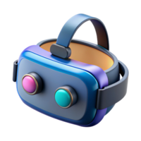 tranquil mesmerizing High-tech VR headset with multiple sensors NO BACKGROUND with Transparent Background. genuine png