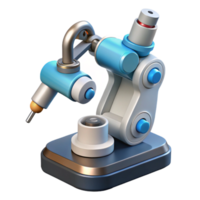 pristine inspired Robotic surgical tool with micro-precision capabilities NO BACKGROUND with Transparent Background. png