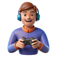 immaculate mysterious urban Gamer playing a game. NO BACKGROUND with Transparent Background. precision png